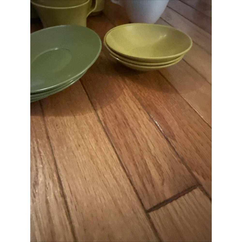 Lot 21 Pc 1960's /70s MCM VTG Dish Set Allied Chemical Windsor Melmac Packer